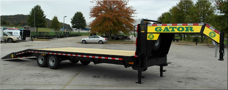Gooseneck flat bed trailer for sale14k  Owen County, Kentucky